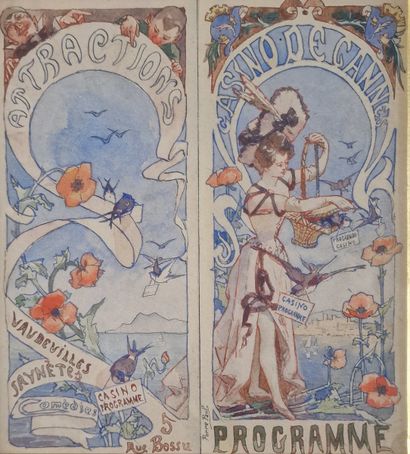 Paul PORRE (1874-1950)
Projets originaux...