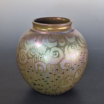 Clément MASSIER (1844-1917)
BOWL VASE with...