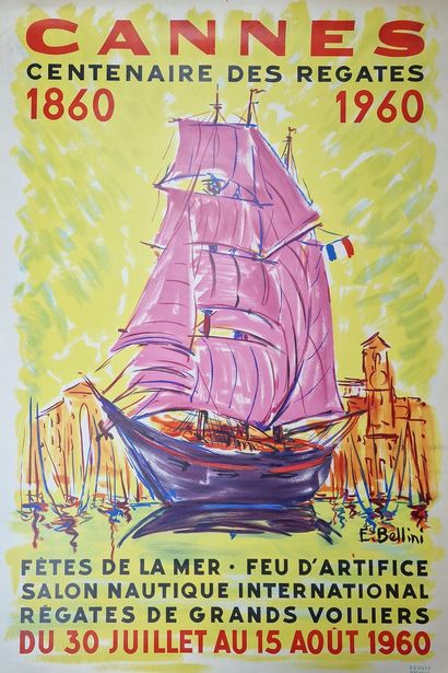 Emmanuel BELLINI (1904-1989)
Cannes, Centenary...