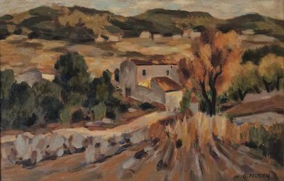 Georges PALMIERI (1922-2016)
Cabanon in Provence...