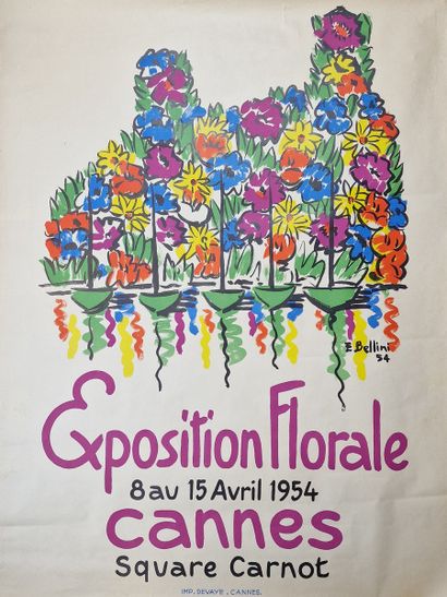 Emmanuel BELLINI (1904-1989)
Flower Show,...