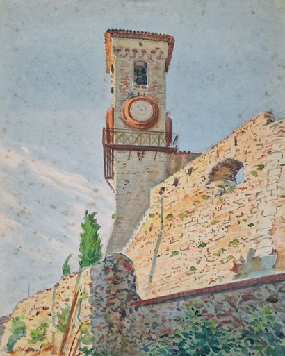Tony MINARTZ (1873-1944)
Set of FOUR AQUARELLES...