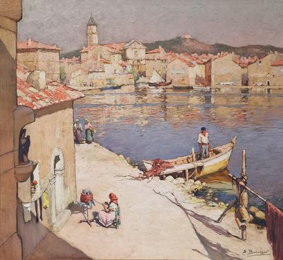 Emile BEAUSSIER (1874-1944)
Port of Martigues
OIL...