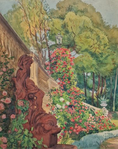 Tony MINARTZ (1873-1944)
Set of SIX AQUARELLES...