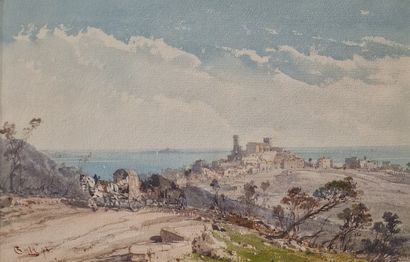 Emmanuel COSTA (1833-1921)
Voiture à cheval,...