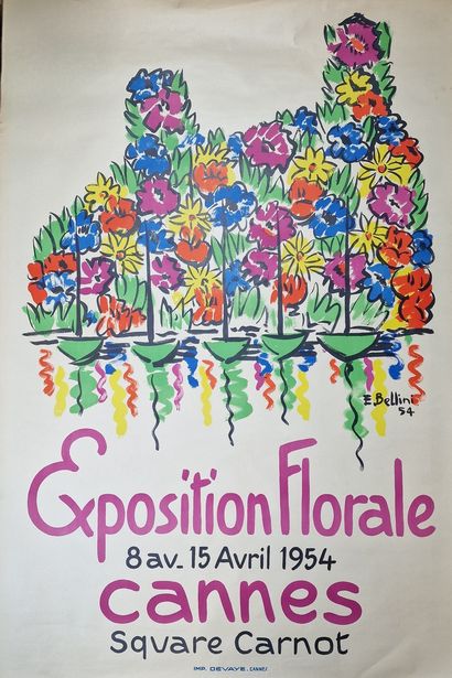 Emmanuel BELLINI (1904-1989)
Flower Show,...