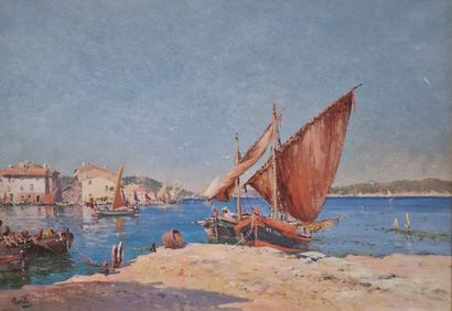 Francois NARDI (1861-1936)
Deux Ganguis,...
