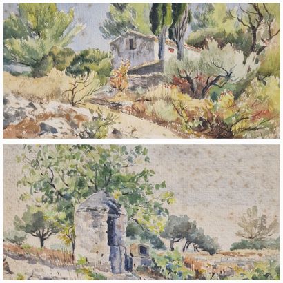 Charles BERRIAT (1853-1937)
Vieux puit à...