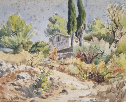 Charles BERRIAT (1853-1937)
Vieux puit à...