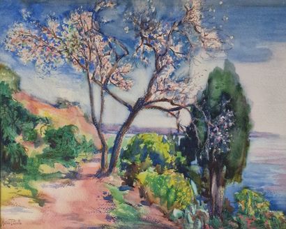 Andrée PREVILLE XIX-XXème Siècle
Bord de...