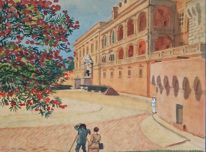 Tony MINARTZ (1873-1944)
Set of FIVE AQUARELLES...