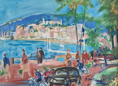 Pierre GAILLARDOT (1910-2002)
Cannes La Croisette...