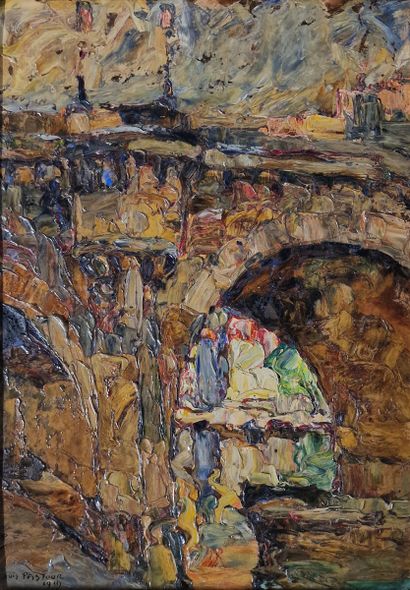 Louis PASTOUR (1876-1948)
Pont Parisien,...