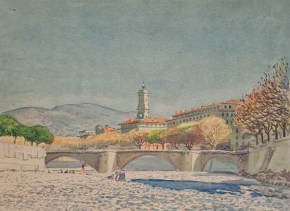 Tony MINARTZ (1873-1944)
Set of SIX AQUARELLES...