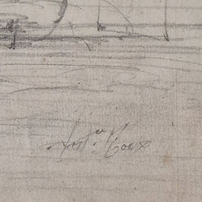 Antoine ROUX (1765-1835)
Etude de bateau...