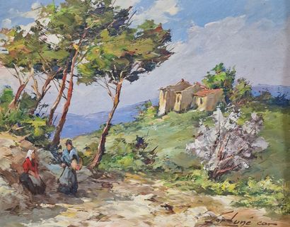 Fortuné CAR (1905-1970)
Return from the fields...