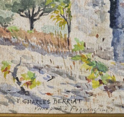 Charles BERRIAT (1853-1937)
Vieux puit à...