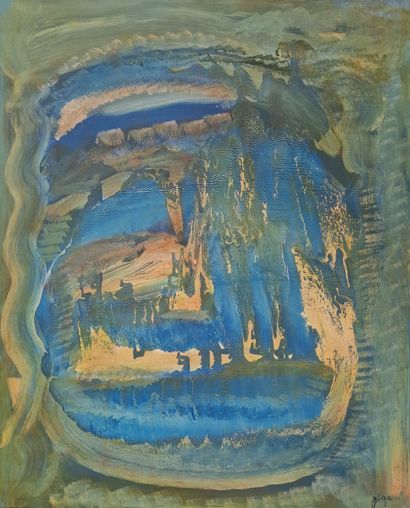 Jules AGARD (1905-1986)
Surrealist composition,...