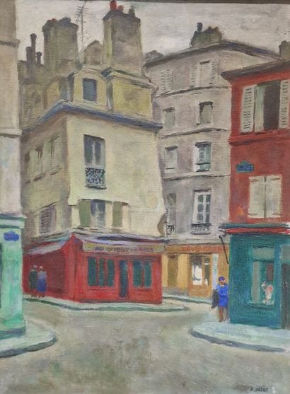 Armand Jacques ASSUS (1892-1977)
Old Paris
OIL...