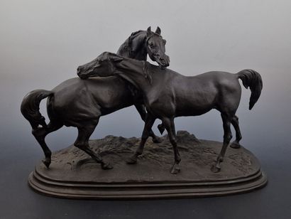 Pierre Jules MENE (1810-1879) (After)
L'accolade
MODERN...