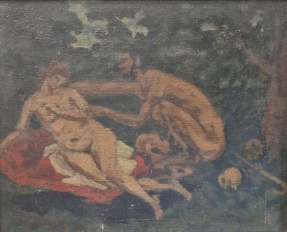 Jean Pierre GRAS (1879-1964)
Faune et nymphe...