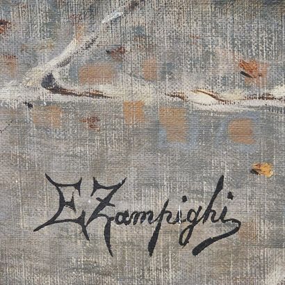Eugenion ZAMPIGHI (1859-1944)
La visite des...