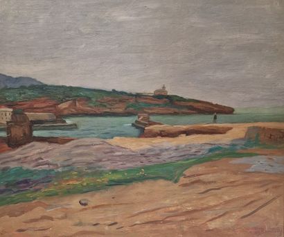 Maurice BOUVIOLLE (1893-1971)
The beach at...