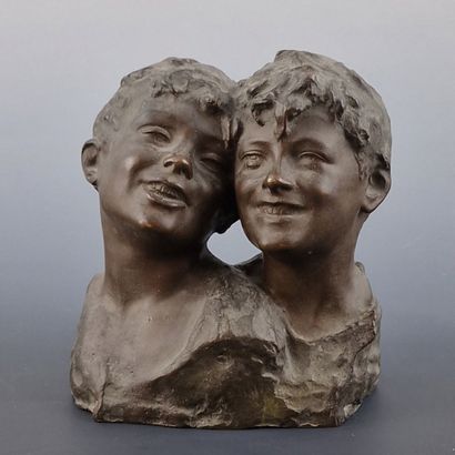 Vincenzo AURISICCHIO (1855-1926)
Deux jeunes...