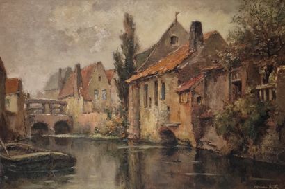 Alfred VAN NESTE (1874-1969)
Old Scheldt...