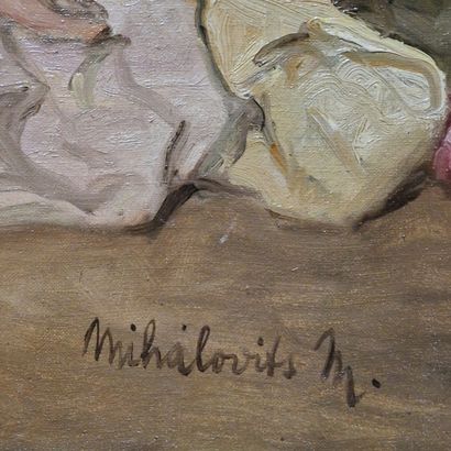 Miklos MIHALOVITS (1888-1960)
Le marché aux...