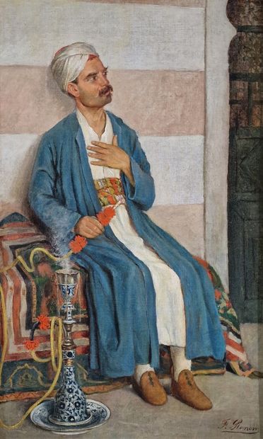Federico RENÓM (1862-1897)
Portrait d'un...