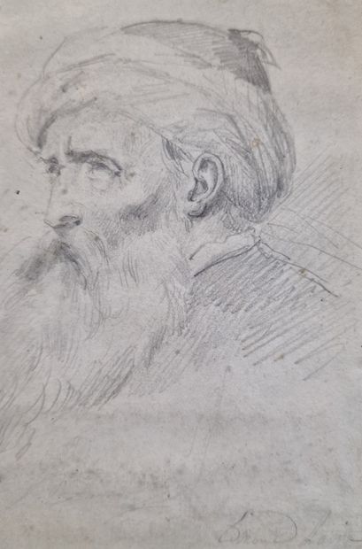 ECOLE ORIENTALISTE DU XIXEME SIECLE 
Portrait...