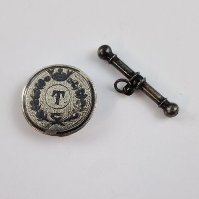 RUSSIA - Silver knob with crowned T.
Late...