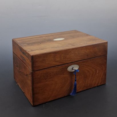 Rectangular TOILET AND JEWELRY CASE Circa...