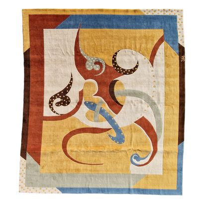 AUBUSSON, NEE CREATIONS D'APRES UN CARTON...