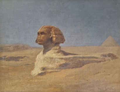 David BATES (1840/41-1921)
The sphinx moonlight...