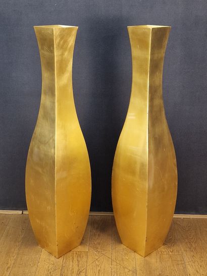 DECASTELLI - PAIR OF LARGE VASES - LOLITA...