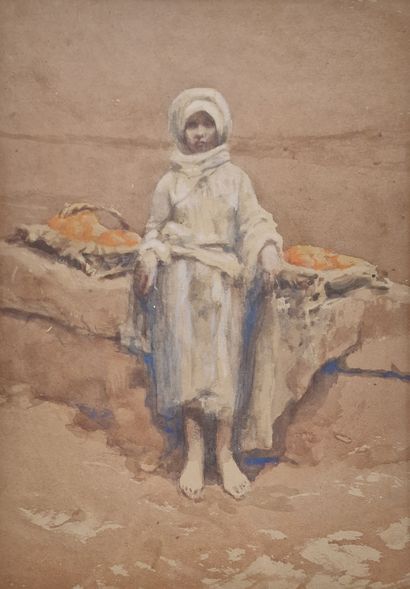 Emilio MARCHETTINI
Sujet orientaliste
AQUARELLE...
