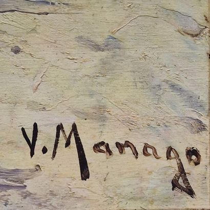Vincent MANAGO (1880-1936)
Scène orientaliste
HUILE...