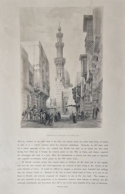 D'après David ROBERTS
ENSEMBLE DE 13 GRAVURES,...