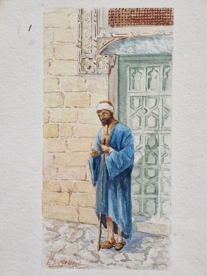 Emilio MARCHETTINI
Sujet orientaliste
AQUARELLE...