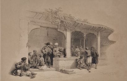 D'après David ROBERTS
ENSEMBLE DE 13 GRAVURES,...