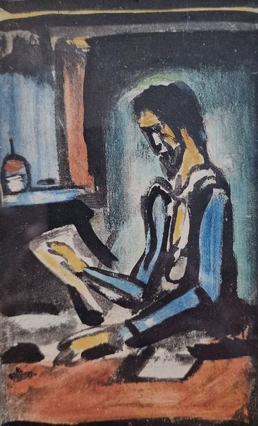 Georges ROUAULT (1871-1958)
Male figures...
