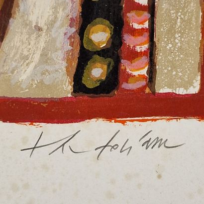 Théo TOBIASSE (1927-2012)
Portrait of lady...