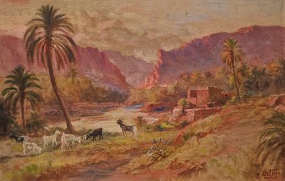 José ORTEGA (1921-1990)
Fleuve Rhumel au...