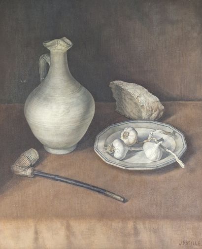 Jacques ABEILLE (1906-2003)
Still life with...