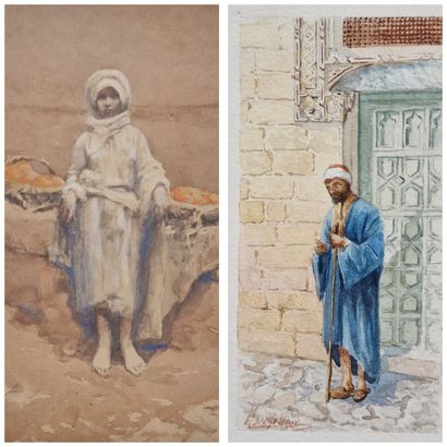 Emilio MARCHETTINI
Sujet orientaliste
AQUARELLE...
