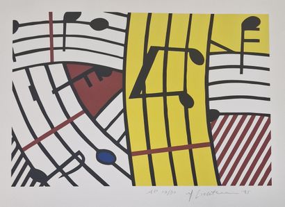 Roy LICHTENSTEIN (1923-1997)
Composition...