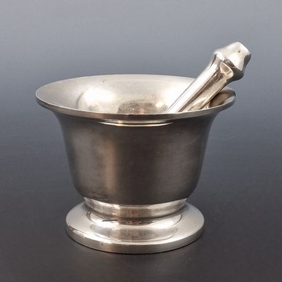 ASHTRAY IN THE FORM OF A MUG AND ITS PILON...