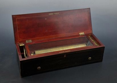 NICOLE FRERE A GENEVE - MUSIC BOX WITH 6...